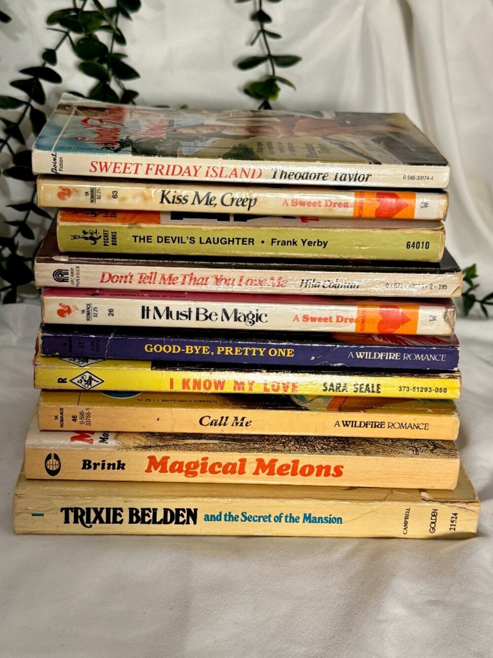 Vintage 1970s–1980s YA Romance & Fiction Paperbacks Lot of 10